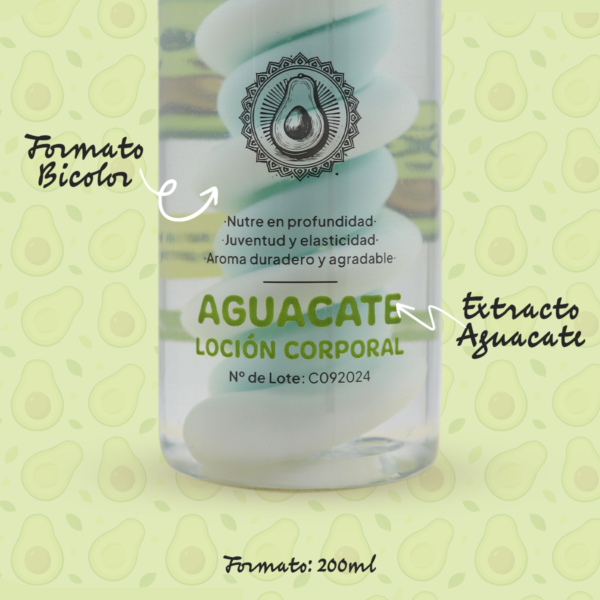 Loción Corporal con extracto de aguacate  Look Look - Imagen 6